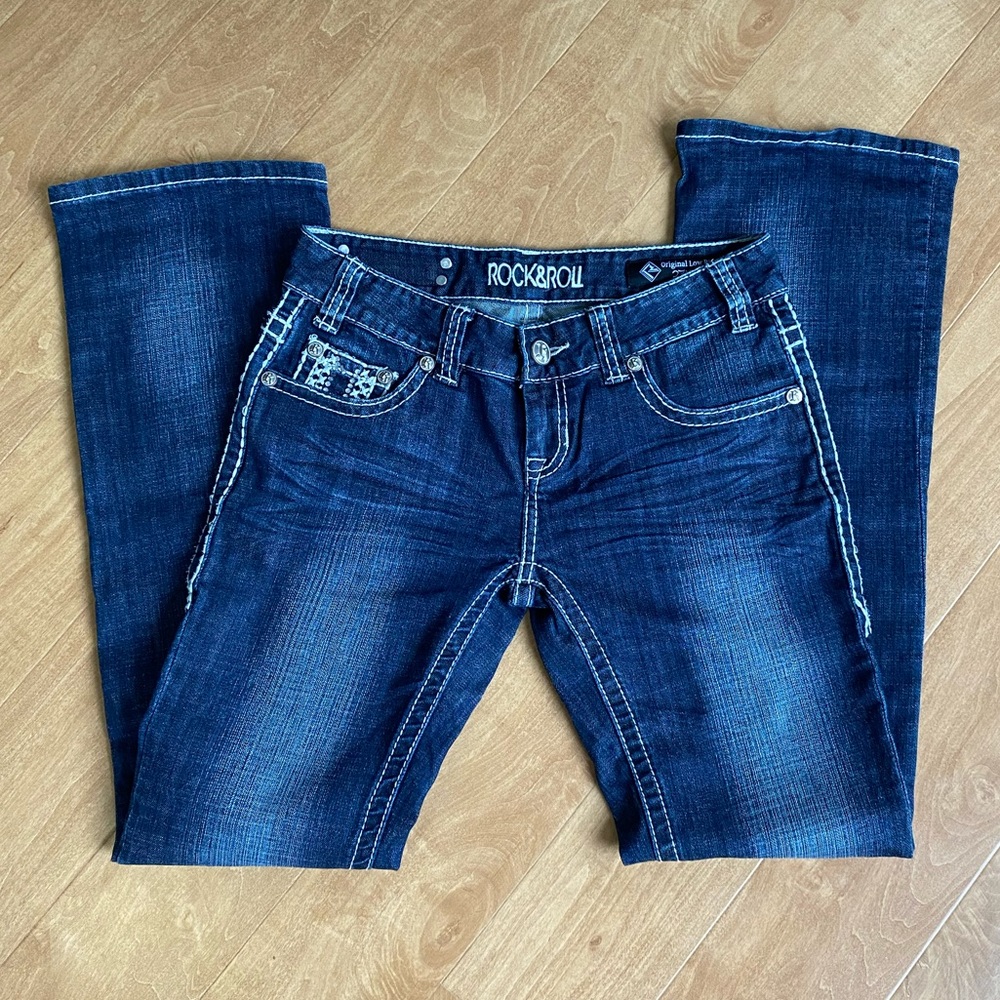 Rock & Roll Lowrise Jeans Size 27x32